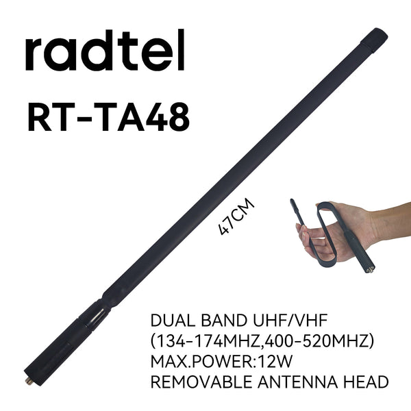 Radtel Tactical Antenna Dual Band Walkie Talkie Antenna 134-176