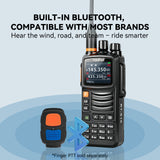 Radtel RT-S10 Dual Band 10W Handheld 2 Way Radio with Air Band Receive Automatic Satellite Tracking Build In Bluetooth NOISE REDUCTION
