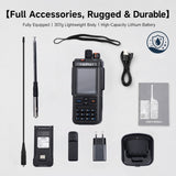 Radtel RT-1000Pro 27-30Mhz TX/RX (AM & FM Mod) + 108-136Mhz TX/RX (AM)+ UHF/VHF(FM), UHF 7W/VHF 8W Two Way Radio, LW/MW/SW RX at AM/FM/USB/LSB with GPS/APRS/Spectrum
