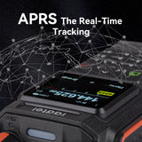 Radtel RT-660 IP67 GPS Bluetooth Dual Band VHF/UHF Two-Way Radio APRS  SATCOM KISS TNC Text Messaging, Aviation Band Scanner, NOAA Weather Alerts, USB-C Rechargeable Battery