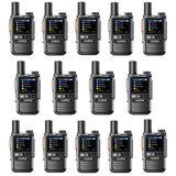 Radtel P8 Rapid POC Radios Unlimited Range, 5000 Miles Above Walkie Talkie Nationwide Handheld PoC for Adults Rechargeable PTT, Long Distance Walkie-talkies （14 Pack）