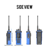 (Pre-order) Radtel RT-950 PRO Blue (27Mhz TX/RX) 10W Walkie Talkie AM/FM/USB/LSB/CW Receive GPS/APRS Wireless Bluetooth Phone Programming NOAA Two Way Radio