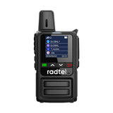 Radtel P360 GPS and Dispatch Map POC Radios Unlimited Range, 5000 Miles Above Walkie Talkie Nationwide Handheld PoC for Adults Rechargeable PTT, Long Distance Walkie-talkies with Lights(2 Pack)