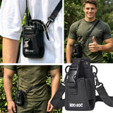 Zweiwegradio MSC-20C Holstertasche Nylontasche Tragetasche für Radtel Baofeng Kenwood Wouxun Motorola Midland Yaesu Walkie Takie