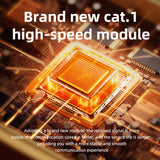 Radtel P360 GPS and Dispatch Map POC Radios Unlimited Range, 5000 Miles Above Walkie Talkie Nationwide Handheld PoC for Adults Rechargeable PTT, Long Distance Walkie-talkies with Lights(2 Pack)