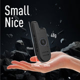 Radtel RT13 Super Mini Walkie Talkie PALM Radio Bing PTT Button UHF 400-470Mhz for Restaurants, hair salons, shopping malls（3 Pack）