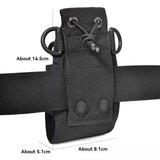 Zweiwegradio MSC-20C Holstertasche Nylontasche Tragetasche für Radtel Baofeng Kenwood Wouxun Motorola Midland Yaesu Walkie Takie