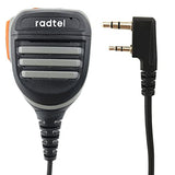 radtel Platinum Series Rainproof Heavy Duty Shoulder Speaker Mic Compatible RT-470X RT-470 RT-490 RT-890 RT-830 RT-900 RT-493 RT-4D RT-860 RT-4D TYT Kenwood radios