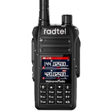 Radtel RT-495 IP67 Waterproof Radio, Air Band Walkie Talkie with 256CH,Long Range High Power UHF 8W/VHF 10W Two-Way Radio One Touch Frequency Finder,USB-C Charging,NOAA VOX 2800mAh Battery.