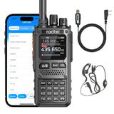 Radtel RT-920 Walkie Talkie Long Range SW MW LW AM SSB CB 10W Receive Wireless Bluetooth Phone Programming NOAA Two Way Radio