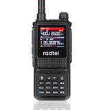 Radtel RT-470L 5W 6 Bands Amateur Ham Two Way Radio Station 256CH  Air Band Walkie Talkie NOAA LCD Color Police Scanner Aviation
