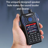 Radtel RT-630 Waterproof Full Bands Amateur Ham Radio, Aviation Air Band Walkie Talkie, Wireless Copy Frequency 10W, IP67, USB