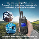 Radtel P81 POC+UHF 400-470Mhz Dual Mode Walkie Talkie