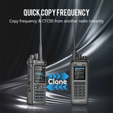 Radtel RT-950 Ham Radio 27Mhz RX 10W Walkie Talkie Long Range AM/FM/CB Receive GPS/APRS Wireless Bluetooth Phone Programming NOAA Two Way Radio