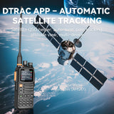 Radtel RT-S10 Dual Band 10W Handheld 2 Way Radio with Air Band Receive Automatic Satellite Tracking Build In Bluetooth NOISE REDUCTION