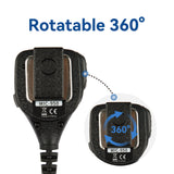 New Radtel MIC-950 Heavy Duty IP54 Rainproff Speaker Mic for RT-950 RT-950 PRO RT-950 PRO MAX