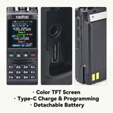 Radtel RT-7D DMR Radio UHF/VHF Dual Band Digital Analog Walkie Talkies with 4000 channels 10000 Talk Groups / 500 000 Contacts  AES256 & ARC4 Encryption