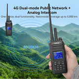 Radtel P81 POC+UHF 400-470Mhz Dual Mode Walkie Talkie