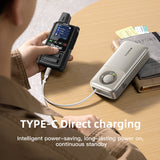 Radtel P360 GPS and Dispatch Map POC Radios Unlimited Range, 5000 Miles Above Walkie Talkie Nationwide Handheld PoC for Adults Rechargeable PTT, Long Distance Walkie-talkies with Lights(2 Pack)