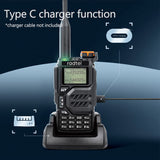 Radtel RT-590 Tri-Band Radio Air Band Receive Two-Way Radio 200CH 5 Watts NOAA Weather Alert Huge Features SCAN/VOX/AM/FM Radio/DTMF…