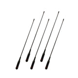5 Pack Radtel RHD-771S Tri-Band Antenna  144//220/430Mhz 35cm/13.7inch SMA Female Soft Antenna Compatible with RT-860 RT-860G; RT-470X RT-890 RT-880 RT-880G RT-900 RT-860 RT-4D RT-920 RT-950 PRO