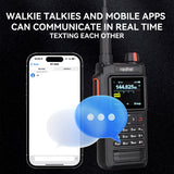Radtel RT-660 IP67 GPS Bluetooth Dual Band VHF/UHF Two-Way Radio APRS  SATCOM KISS TNC Text Messaging, Aviation Band Scanner, NOAA Weather Alerts, USB-C Rechargeable Battery