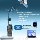 Radtel RT-S10 Dual Band 10W Handheld 2 Way Radio with Air Band Receive Automatic Satellite Tracking Build In Bluetooth NOISE REDUCTION