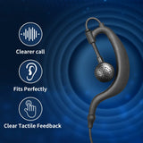 Radtel Original Earpiece Earphone Headset for Radtel RT-880 RT-880G IRADIO UV-98 plus Two Way Radio Walkie Talkie with PTT Mic