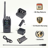 Radtel RT-7D DMR Radio UHF/VHF Dual Band Digital Analog Walkie Talkies with 4000 channels 10000 Talk Groups / 500 000 Contacts  AES256 & ARC4 Encryption