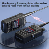 Radtel RT-495 IP67 Waterproof Radio, Air Band Walkie Talkie with 256CH,Long Range High Power UHF 8W/VHF 10W Two-Way Radio One Touch Frequency Finder,USB-C Charging,NOAA VOX 2800mAh Battery.