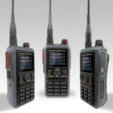 Radtel RT-580 (None GPS/None Bluetooth) Two Way Radio 199CH Air Band Walkie Talkie Tri-Standby USB-C Police Scanner Aviation Band/3800mAh Battery