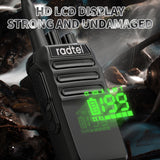 Radtel RT-493 IP67 Waterproof GMRS Radio Handheld 10W Long Range Two Way Radio for Adults, GMRS Repeater Capable, with GMRS Radio 400-420 Scanning & Receiving, Type-C Charging, Built-in Display