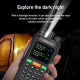 Radtel RT-69 GPS 10W 6 Bands Two Way Radio, 999 Channels Air Band Reception Walkie Talkie, Long Range Handheld Radio Cross-Band Reception,SOS VOX,Aviation Band,3000mAh Battery.