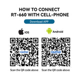 Radtel RT-660 IP67 GPS Bluetooth Dual Band VHF/UHF Two-Way Radio APRS  SATCOM KISS TNC Text Messaging, Aviation Band Scanner, NOAA Weather Alerts, USB-C Rechargeable Battery