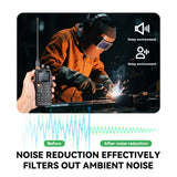 Radtel RT-S10 Dual Band 10W Handheld 2 Way Radio with Air Band Receive Automatic Satellite Tracking Build In Bluetooth NOISE REDUCTION