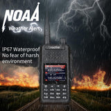 Radtel RT-630 IP67 Waterproof 10W Full Bands Ham Radio, Aviation Air Band Long Range Handheld Walkie Talkie, Wireless Copy Frequency, USB-C, 2600mAh Battery