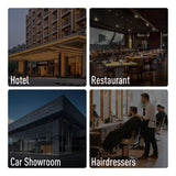 Radtel RT13 Super Mini Walkie Talkie PALM Radio Bing PTT Button UHF 400-470Mhz for Restaurants, hair salons, shopping malls（3 Pack）