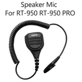 Radtel RT-950 RT-950 PRO Heavy Duty Walkie Talkie Speaker Mic Microphone for two way Radios