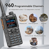 (Presale, Ship in 10 days) Radtel RT-910B Bluetooth App Programming Multi band 6 Meter Walkie Talkie 45-59Mhz TX/RX with 960 Channels AM/FM Two Way Radio Air Band Type C Spectrum Noise Reduce