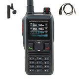 Radtel RT-580G (GPS+Bluetooth) Dwupasmowe wodoodporne radio amatorskie z odbiorem pasma lotniczego, 8 W UHF 10 W VHF, 199 kanałów, bateria 3800 mAh, NOAA Weather, ładowanie typu C, Tri-Standby, IP67 