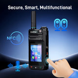 Radtel P88 Android POC Walkie Talkie Dual SIM Card Slot Long Range 5000 Miles Bluetooth NFC WiFi Fingerprint Unlock GPS Feature