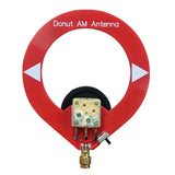 Mini Circle Antenna, Donut Shape MW/SW Loop Antenna, Frequency Range 4MHz-24MHz / 500kHz-2000KHZ for Radtel RT-860 UV-88 CB/HF/SSB