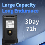 Walkie Talkie Li-ion Battery Pack 7.4v 2000mAh  for Radtel RT-860 Two Way Ham Radio