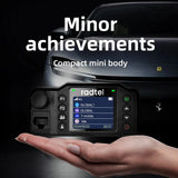 Radtel P8900G POC Car Radios Unlimited Range 5000 Miles Long Distance  GPS Mini  intercom Mobile Radio Global 4G with SIM card