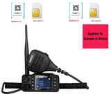 Radtel P8900G POC Car Radios Unlimited Range 5000 Miles Long Distance  GPS Mini  intercom Mobile Radio Global 4G with SIM card