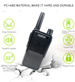 4 pcs Walkie Talkie Radtel RT518 22CH Two Way Radio PMR  FRS Radio Comunicador Long Range Walkie-Talkie for Camping Business