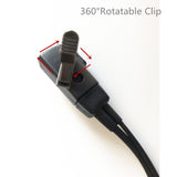 2pcs Air Acoustic Tube Earpiece Earphone Headset for Two Way Radios Radtel RT-470 RT-490 RT-470x RT-470L RT-10 RT12 RT-830 RT-850 RT-890 RT-495 RT-630