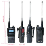 Radtel RT-68P Waterproof 8w Full Band 136-630Mhz Ham Amateur 2 Way Radio 199CH Walkie Talkie AM Air Aviation Band UHF Satcom