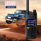 Radtel RT-620 GPS 10W 136-620Mhz Amateur Ham Two Way Radio 999CH Air Band Walkie Talkie Color LCD Police NOAA  Aviation