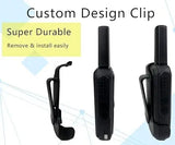 Walkie Talkie Belt Clip for Radtel RT12 WLN KD-C51 KD-C52 RT15 Two Way Radio (5 Pack)